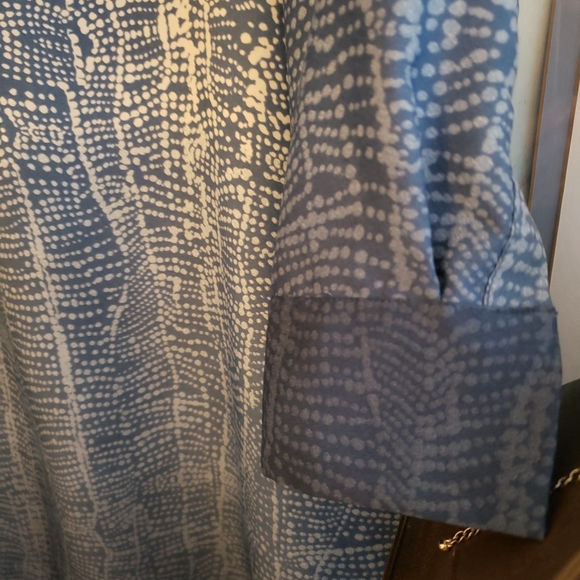 Blue ombre Kaftan - Picture 5 of 8